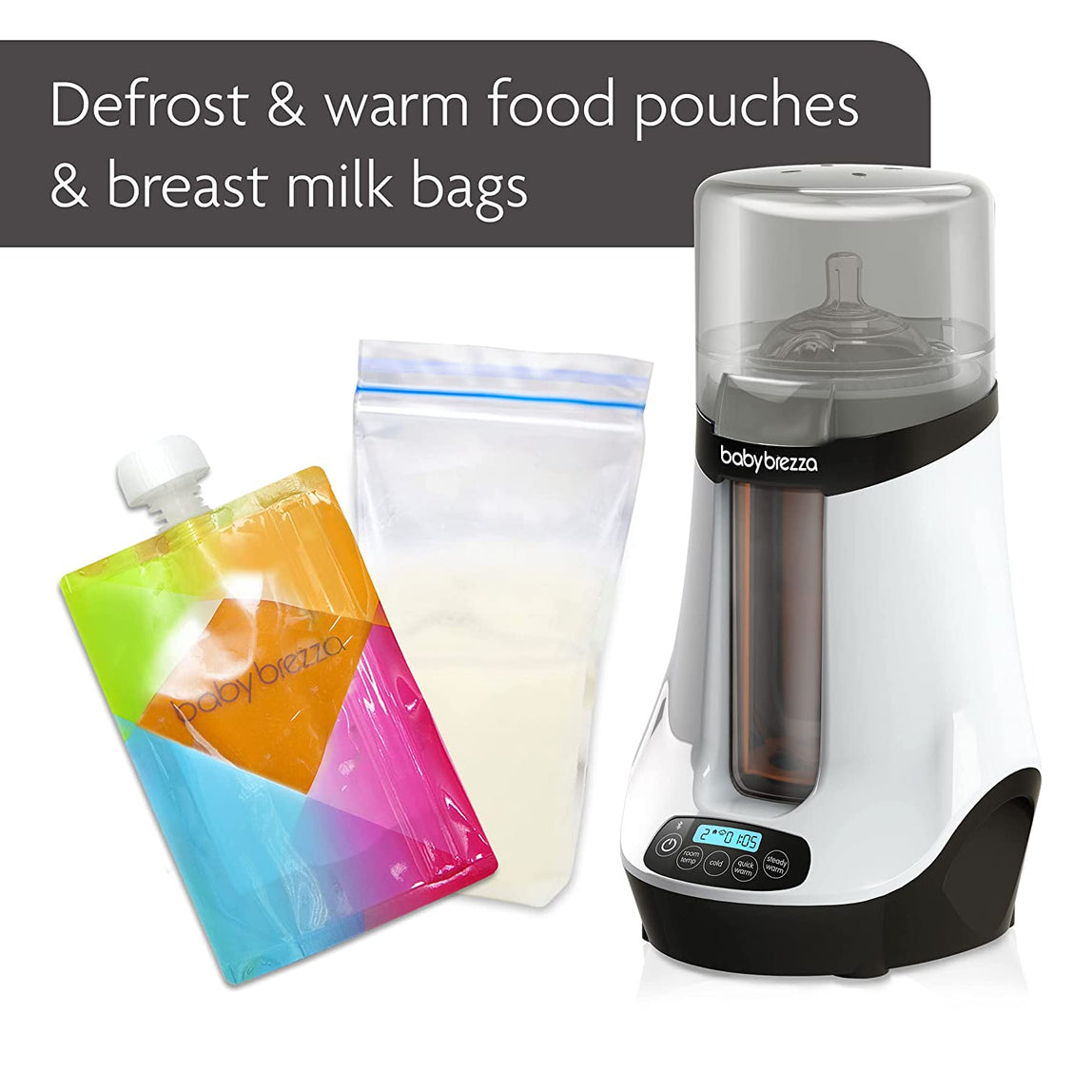Baby Brezza Safe & Smart Electric Baby Bottle Warmer - MamaApp