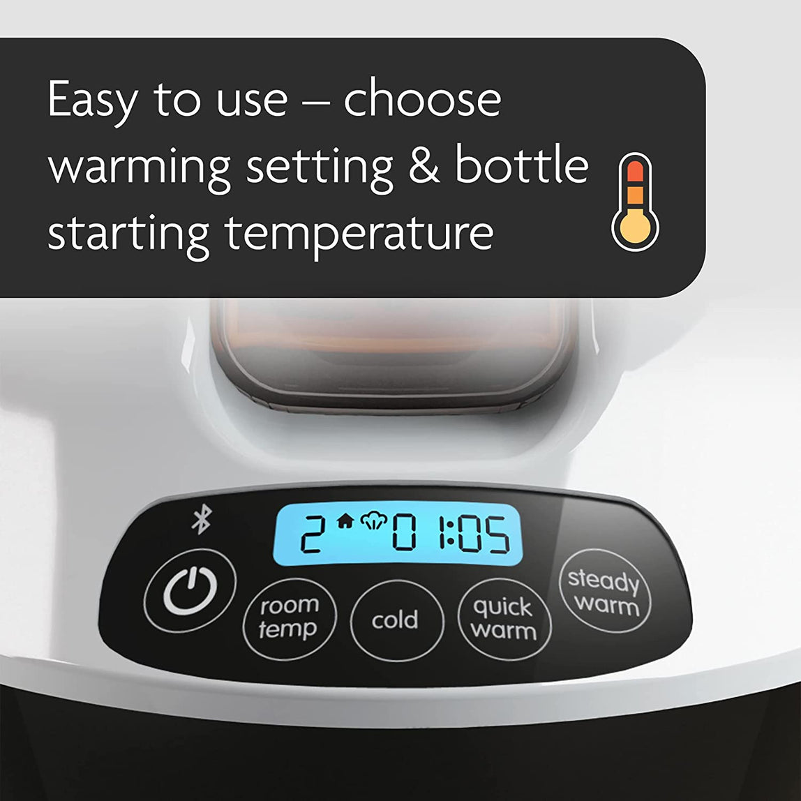 Baby Brezza Safe & Smart Electric Baby Bottle Warmer - MamaApp