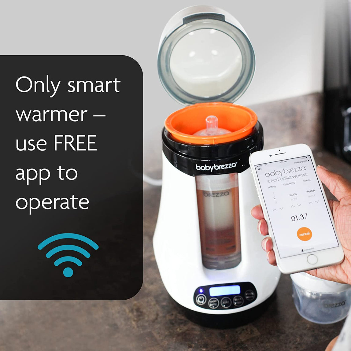 Baby Brezza Safe & Smart Electric Baby Bottle Warmer - MamaApp