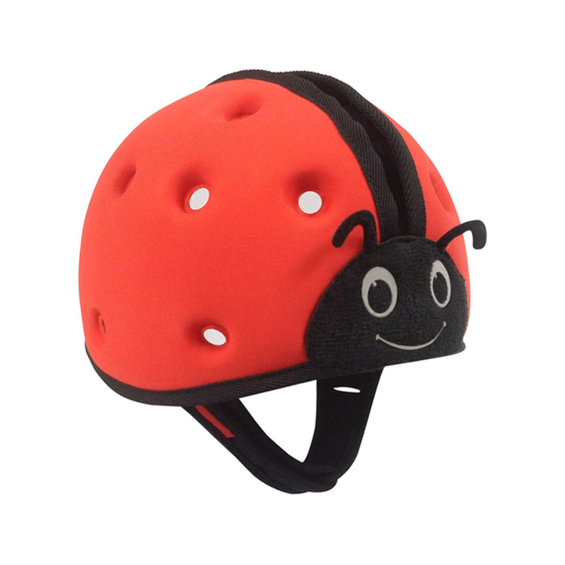 Safehead Baby Headgear Ladybird-Red - MamaApp