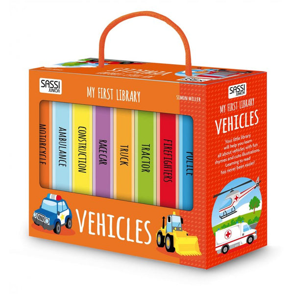 Sassi Junior My First Library - Vehicles