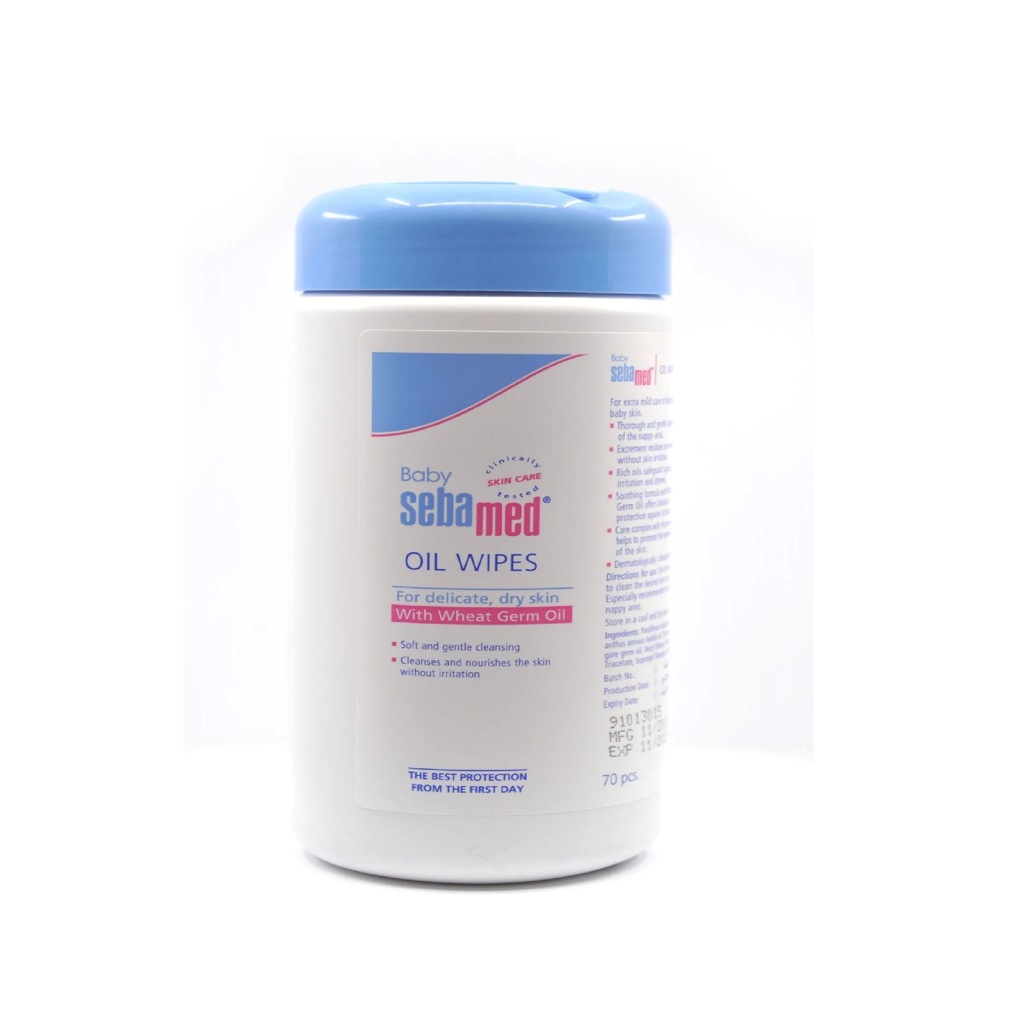 MamaApp Sebamed Baby Oil Wipes