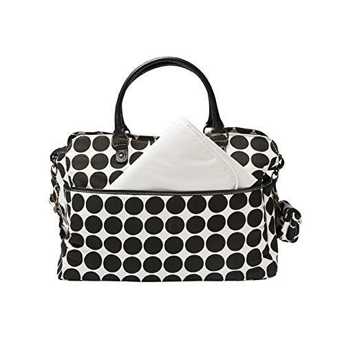 Ryco Sienna Nursery Bag - Black Polka
