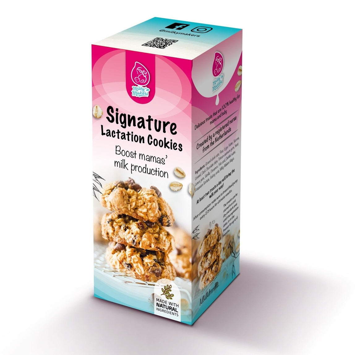 Milky Makers Signature Chocolate Chip Lactation Cookies - MamaApp