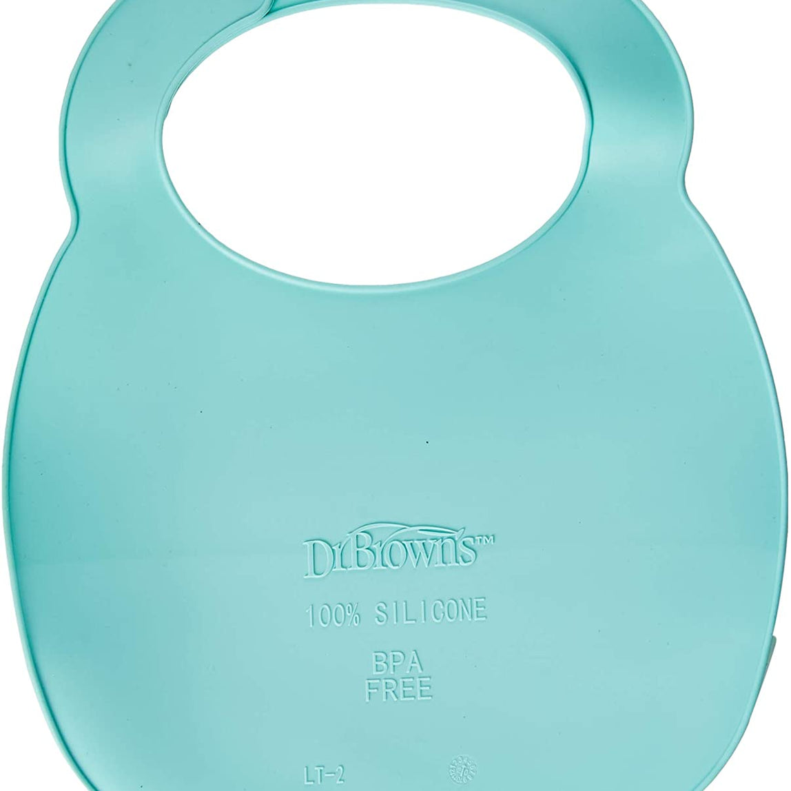 Dr. Brown's Silicone Bib Turquoise - MamaApp