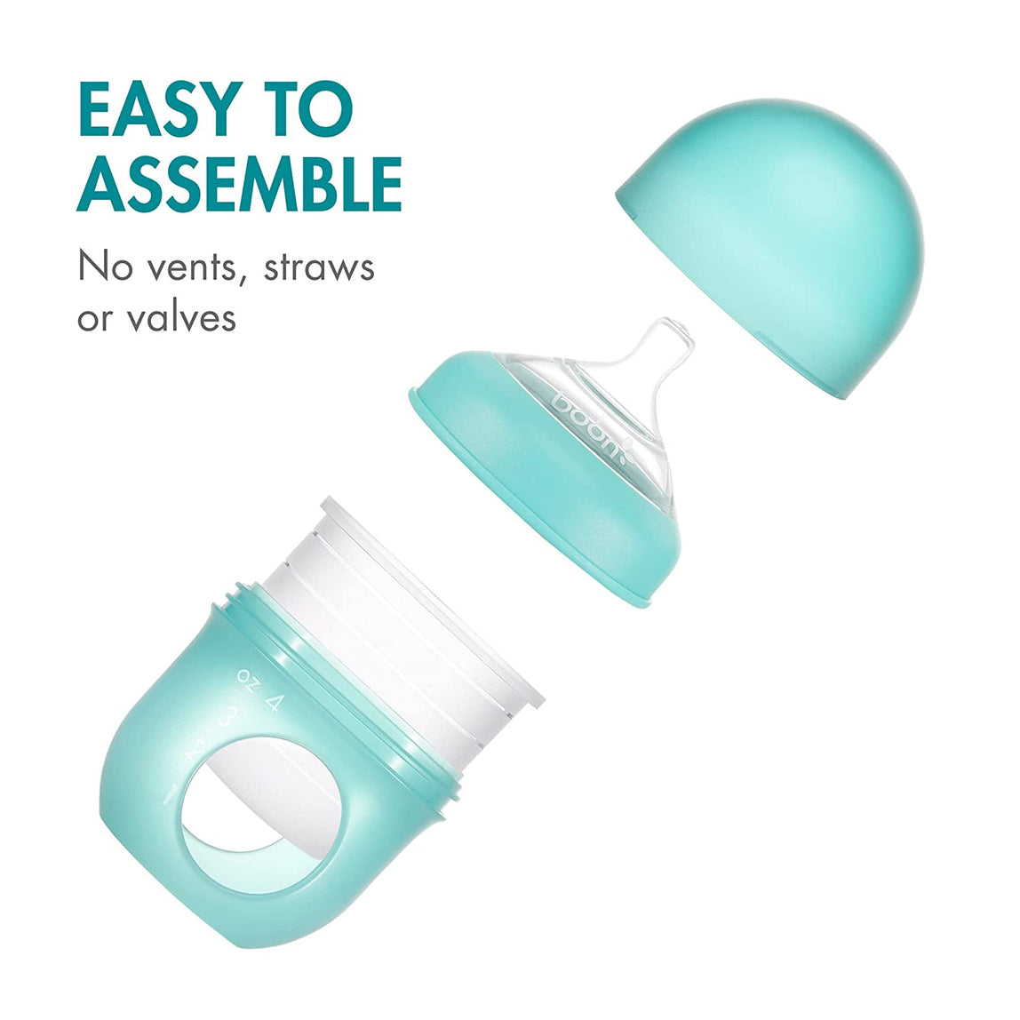 Tomy Boon Nursh Silicone Pouch Bottles (3 Pack) - MamaApp