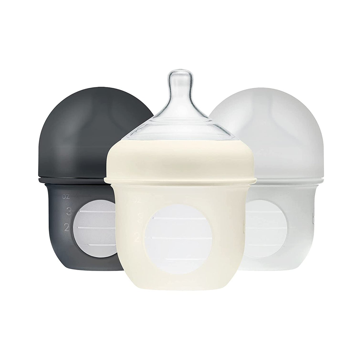Tomy Boon Nursh Silicone Pouch Bottles (3 Pack) - MamaApp