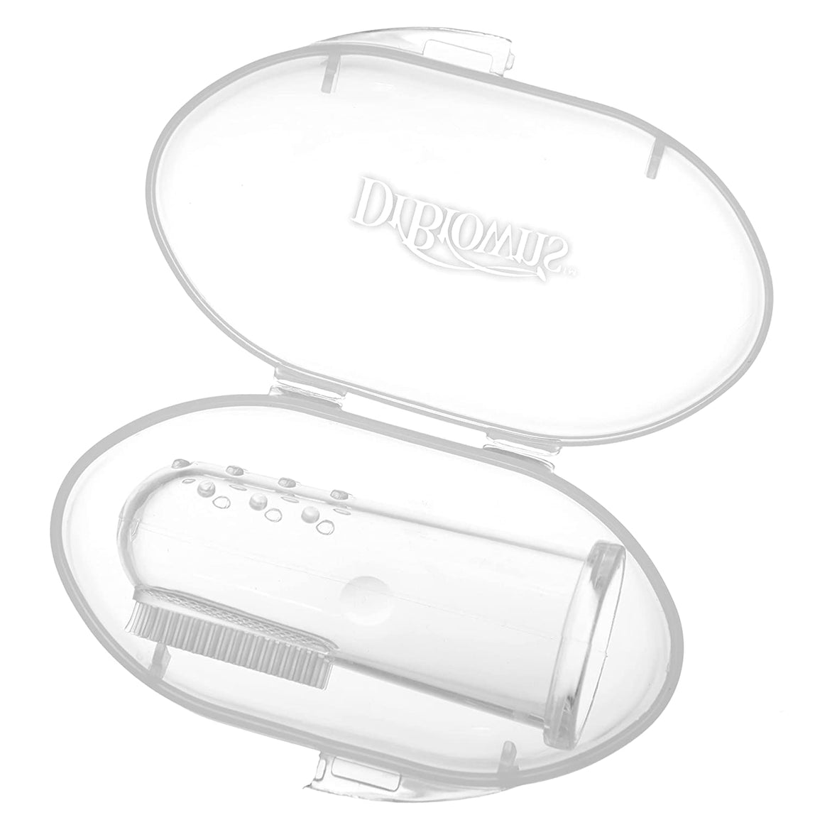 Dr. Brown's Silicone Finger Toothbrush with Case - MamaApp