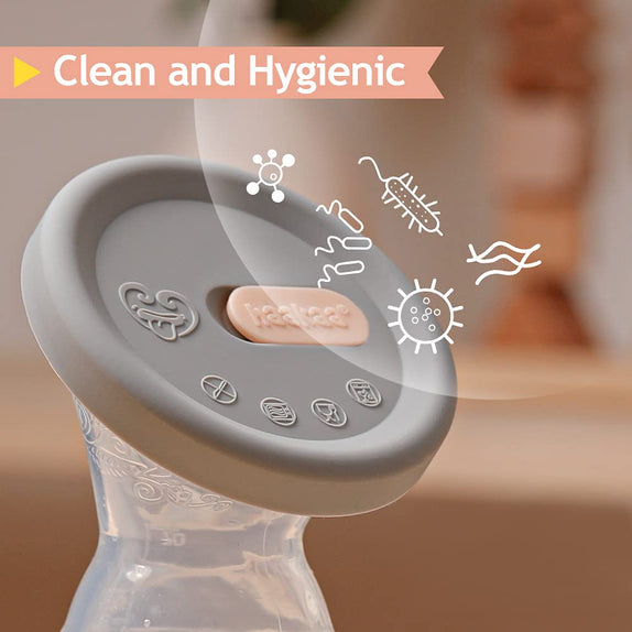 Haakaa Gen. 2 150ml Silicone Breast Pump with Suction Base & Leak Proof Silicone Cap - MamaApp