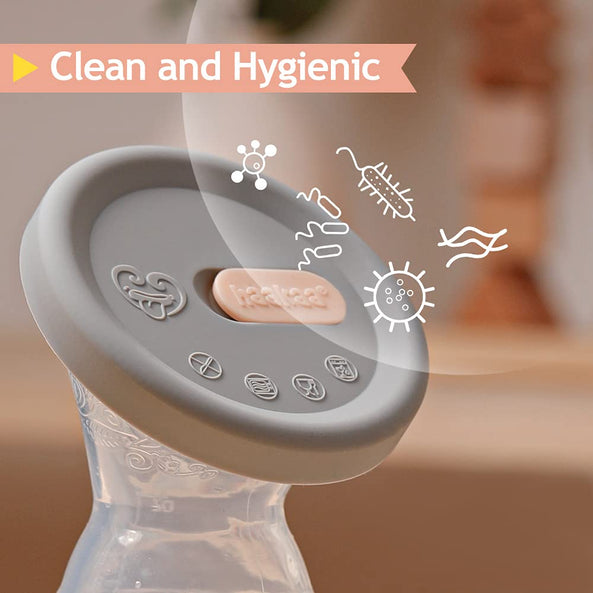 Haakaa Gen. 2 150ml Silicone Breast Pump with Suction Base & Leak Proof Silicone Cap