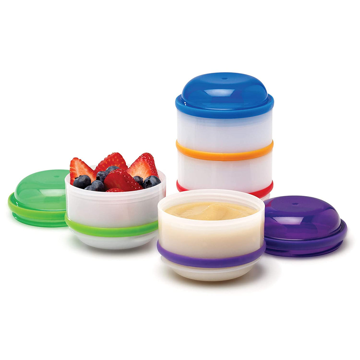 Dr. Brown's Snack-A-Pillar Snack & Dipping Cup - MamaApp