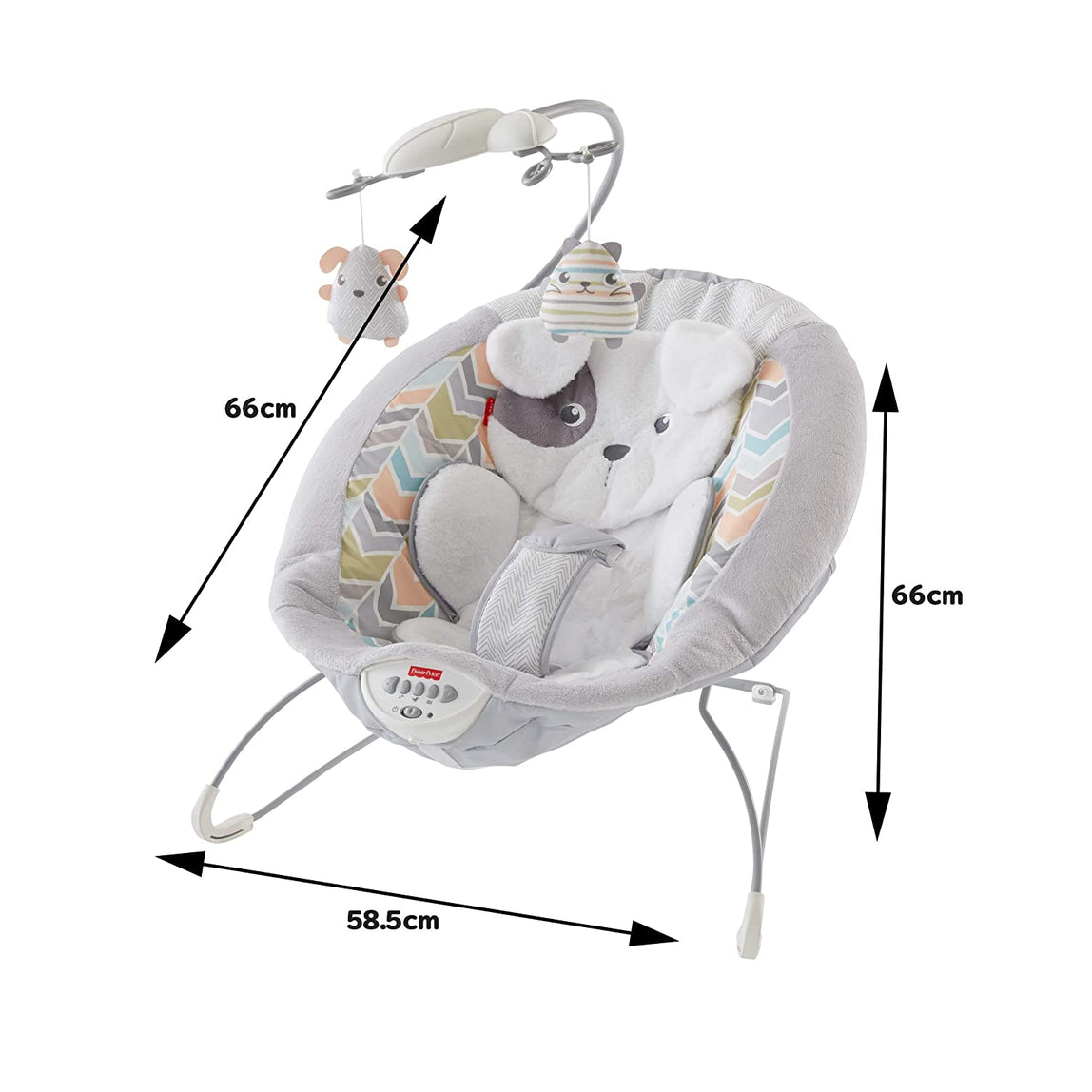 Fisher Price Snugapuppy Deluxe Bouncer - MamaApp