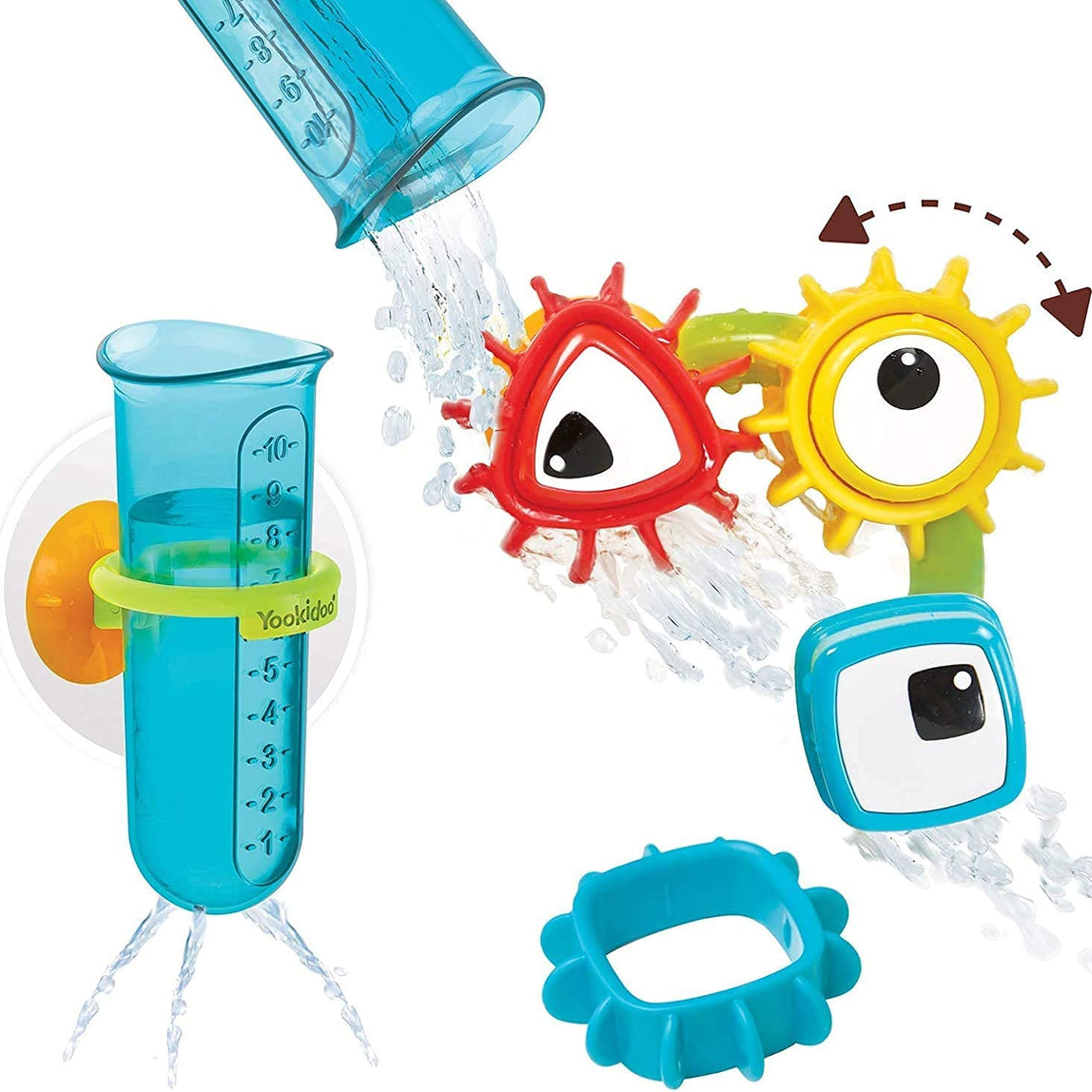 Yookidoo Spin 'N' Sort Water Gear - MamaApp