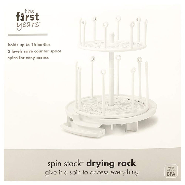 The First Years Spinning Drying Rack & Organizer