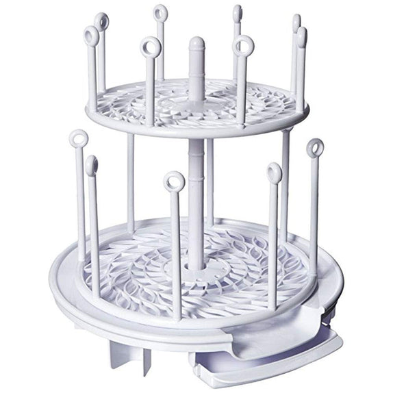 The First Years Spinning Drying Rack & Organizer - MamaApp