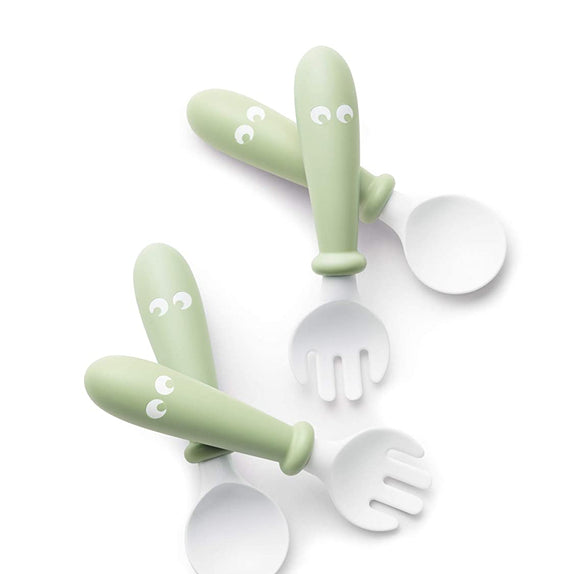 BabyBjorn Baby Spoon & Fork (4 Pcs) - MamaApp