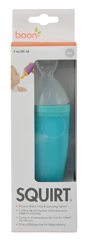 Tomy Boon Squirt Silicone Baby Food Dispensing Spoon