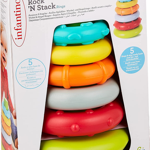 Infantino Rock'N Stack Rings - MamaApp
