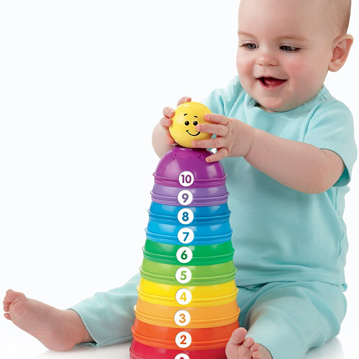Fisher Price Stack & Roll Cups