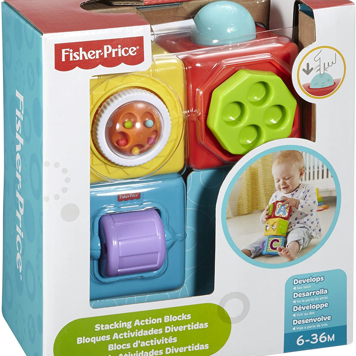 Fisher Price Stacking Action Blocks