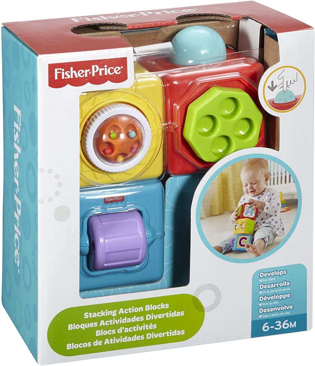 Fisher Price Stacking Action Blocks