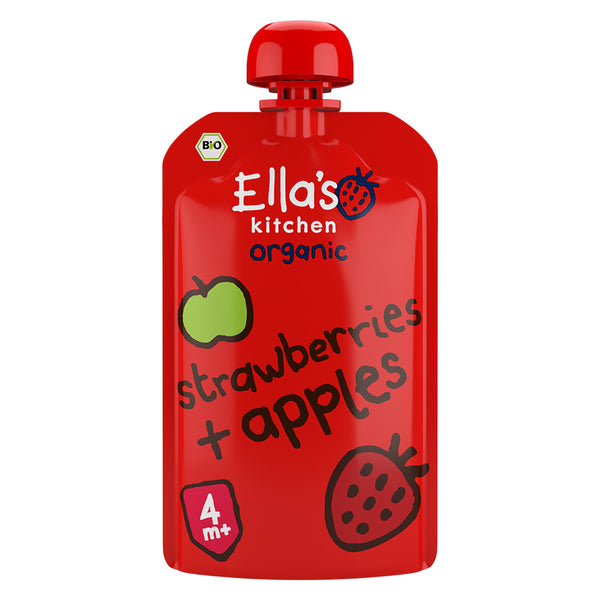 Ella's Kitchen Organic Strawberries + Apples