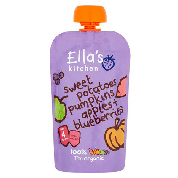 Ella's Kitchen Organic Sweet Potatoes, Pumpkin Apples + Blueberries
