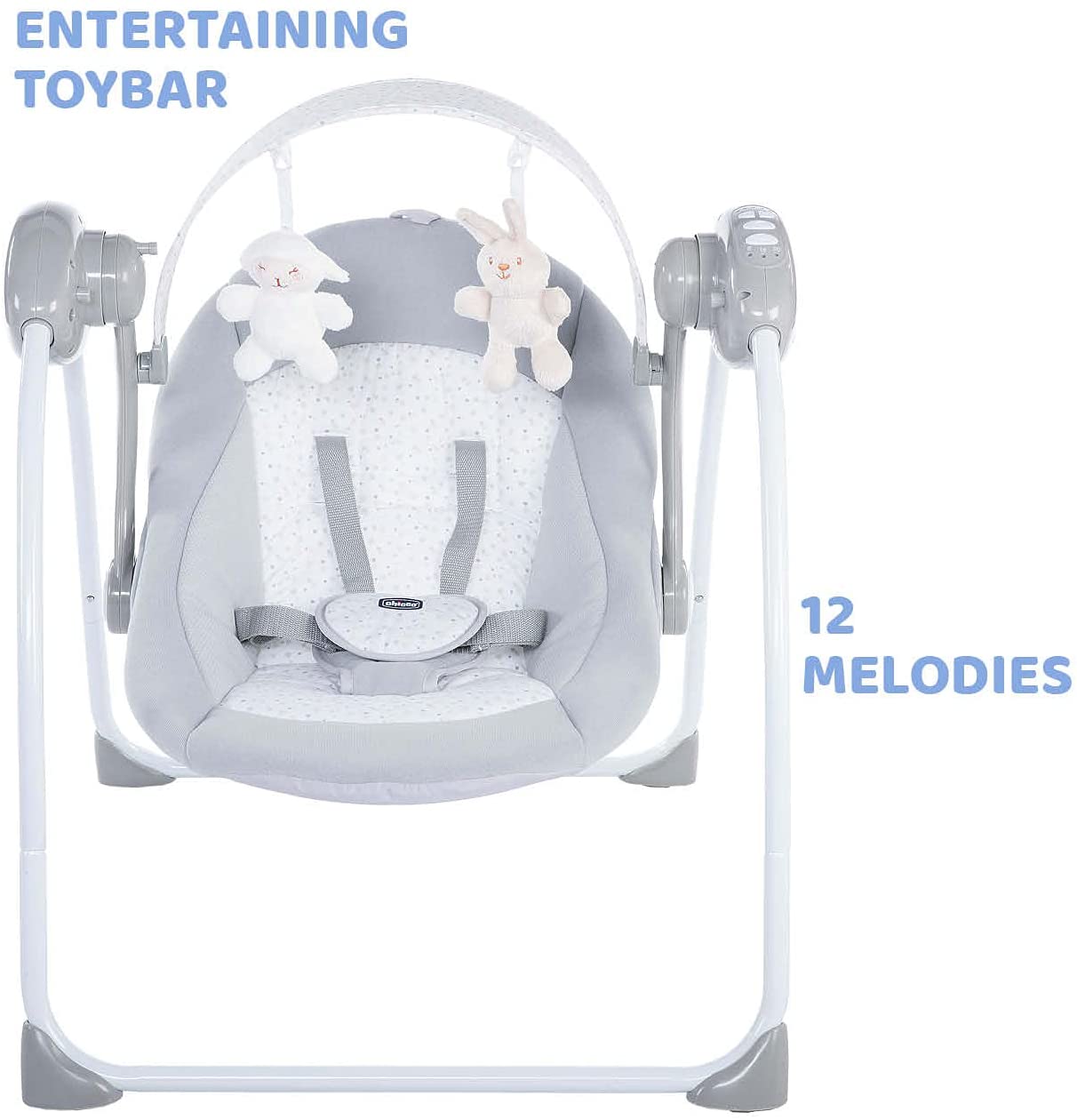 Chicco Swing - Relax & Play Cool Grey