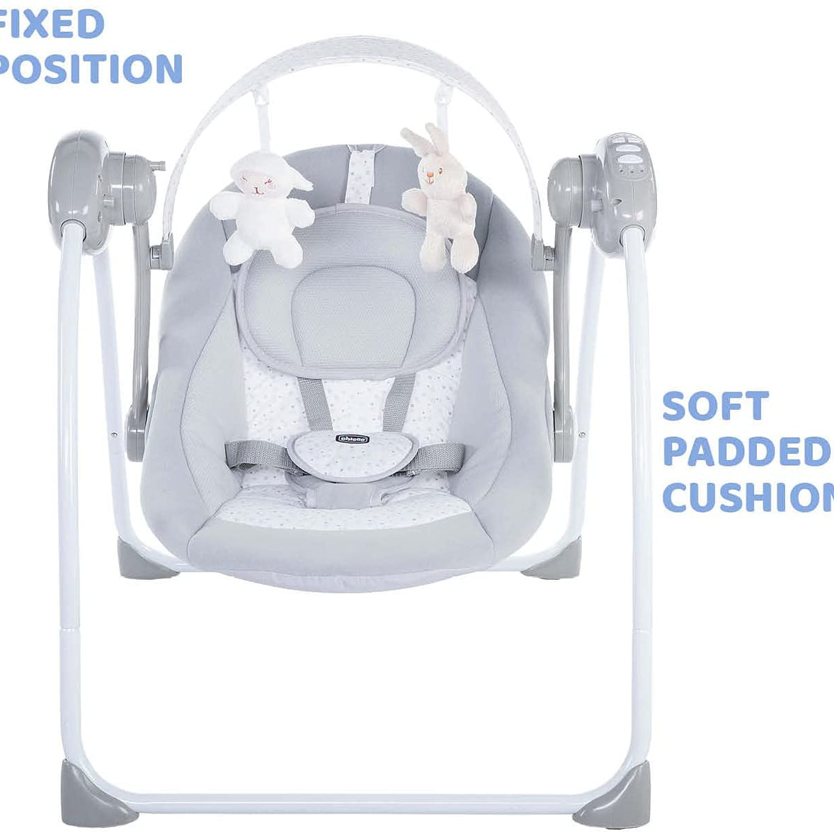 Chicco Swing - Relax & Play Cool Grey