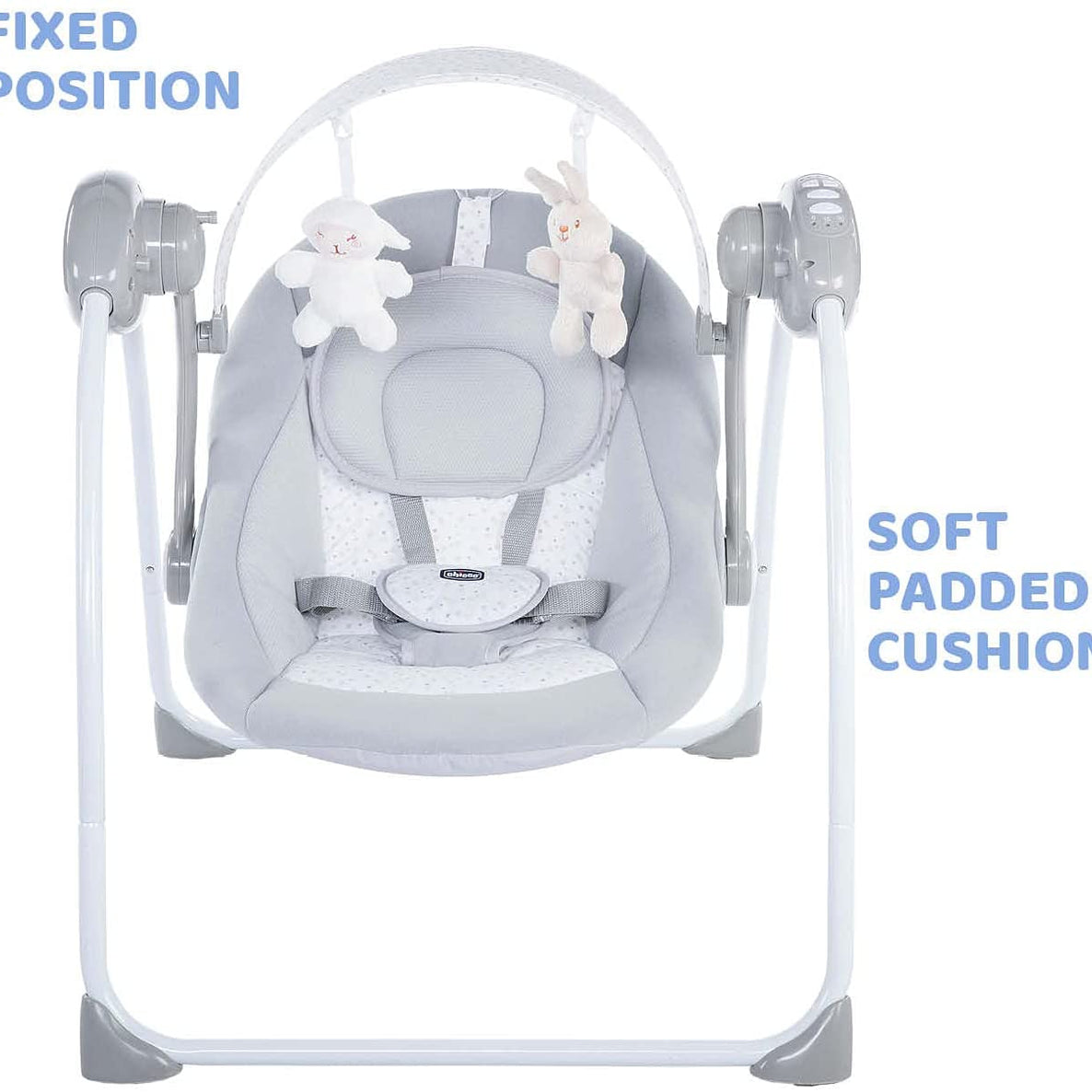 Chicco Swing - Relax & Play Cool Grey