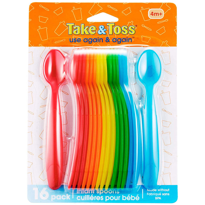 The First Years Take & Toss Infant Spoons