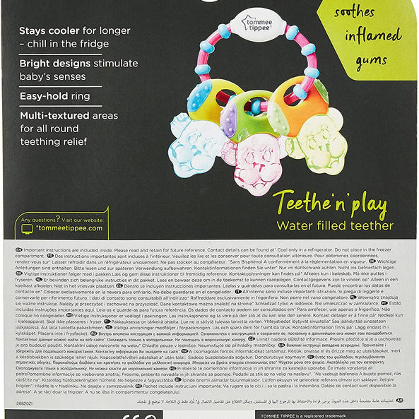 Tommee Tippee Teethe n' Play Water Filled Teether