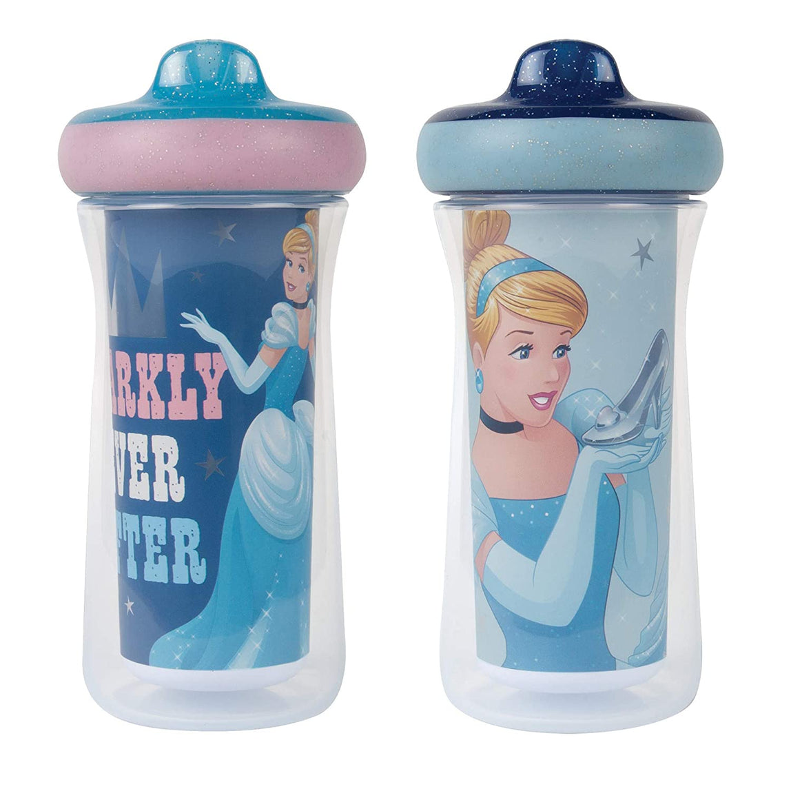 The First Years Cinderella Insulated Sippy Cup (2 Pack) - MamaApp