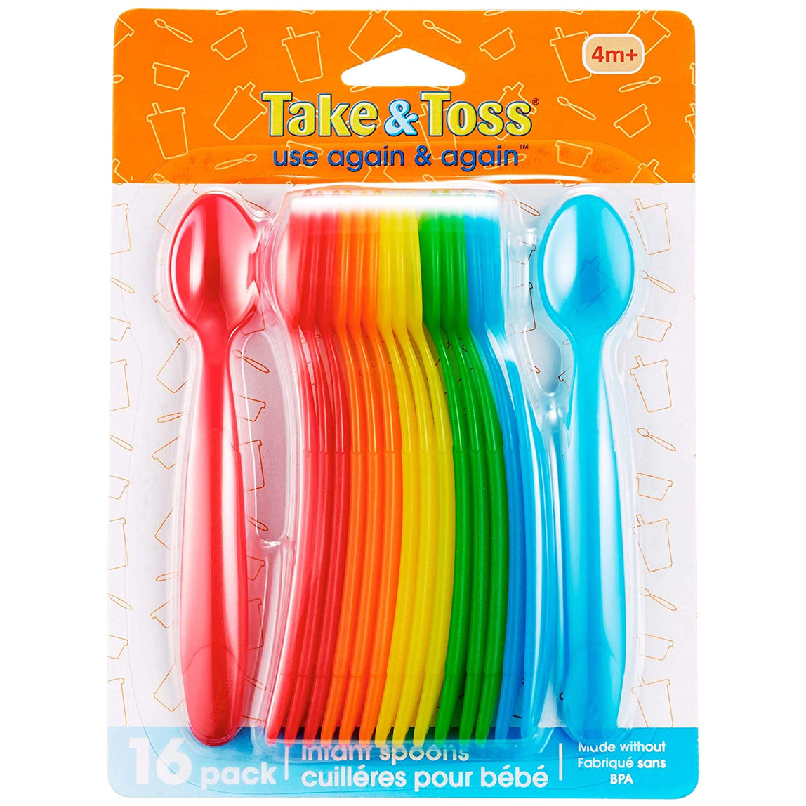 The First Years Take & Toss Infant Spoons - MamaApp