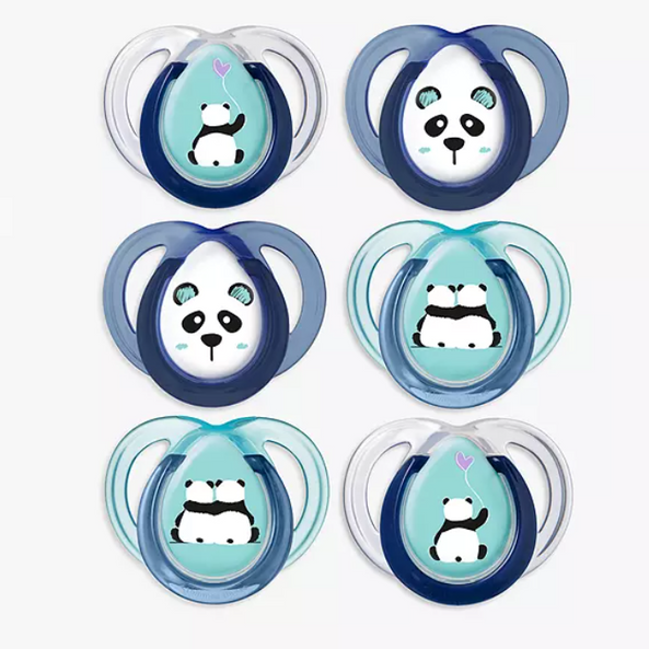 Tommee Tippee Anytime Soother 6-18 Months (Pack of 6)
