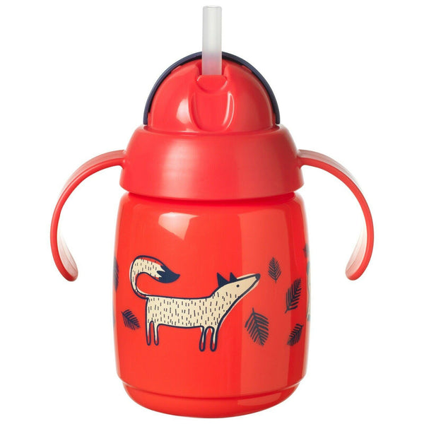 Tommee Tippee Babies Superstar Sippee Training Cup Sippy Straw Bottle, 300ml 6m+