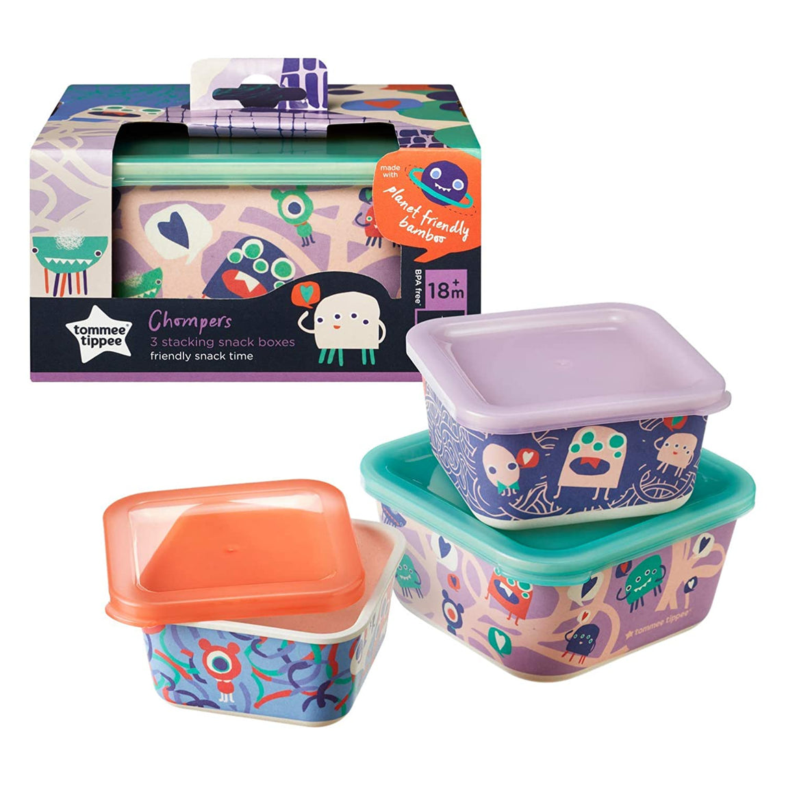 Tommee Tippee Chompers Storage Box Set - MamaApp