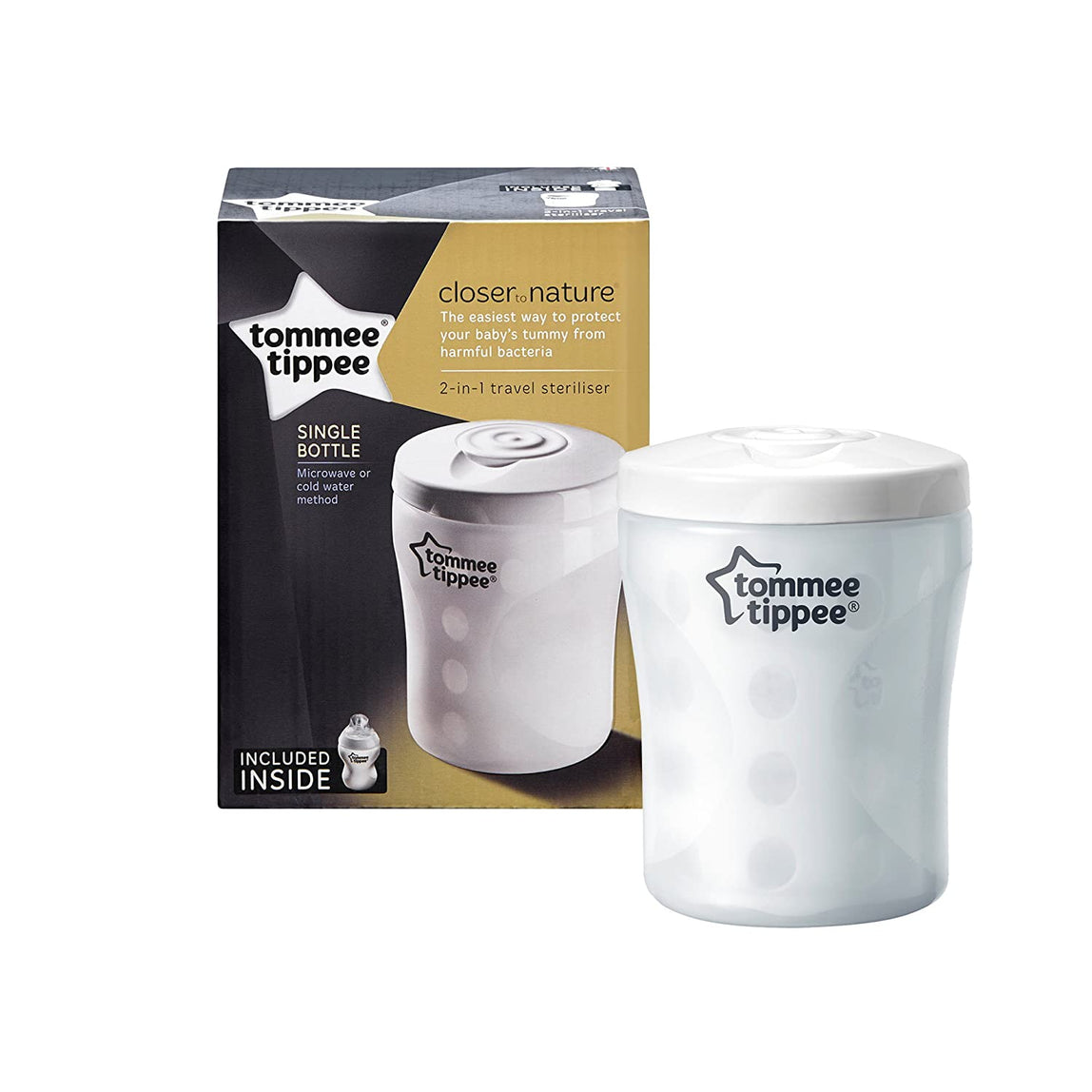 Tommee Tippee Closer To Nature Single Bottle Steriliser - MamaApp