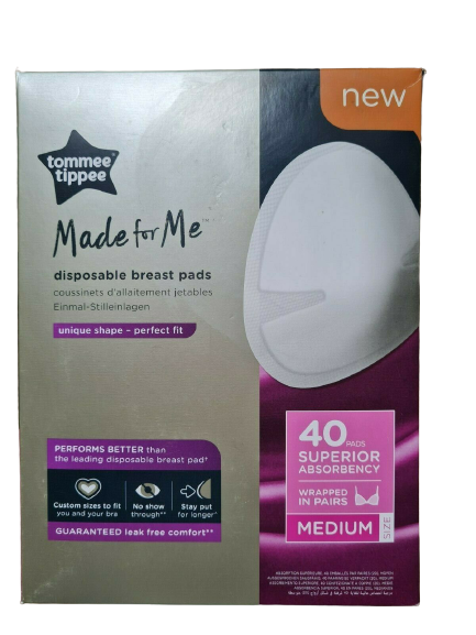 Tommee Tippee Disposable Breast Pads 40's