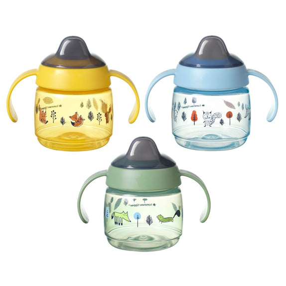 Tommee Tippee Superstar Sippee Weaning Cup, Babies Sippy Bottle, 190 ml A - MamaApp