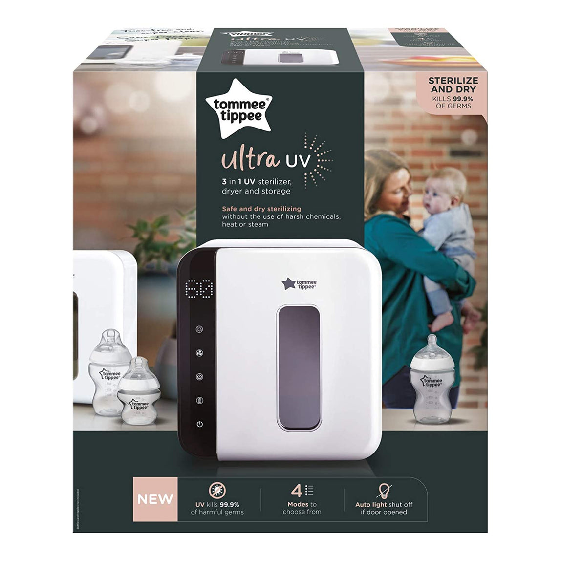 Tommee Tippee UV Sterilizer 3in1 - Sterilise, Dry and Store - MamaApp