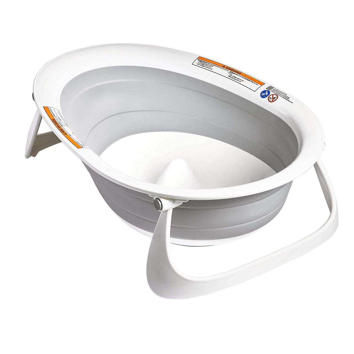 Tomy Boon Naked Collapsible Bath Tub Grey - MamaApp