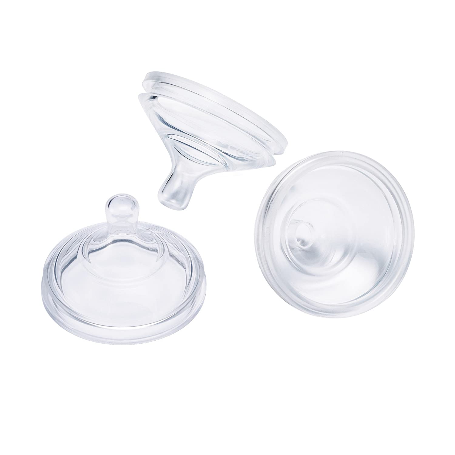 Tomy Boon Nursh Silicone Bottle Nipple Slow Flow