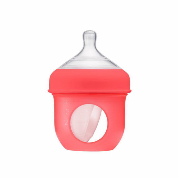 Tomy Boon Nursh + Silicone Pouch Bottle 4oz - MamaApp