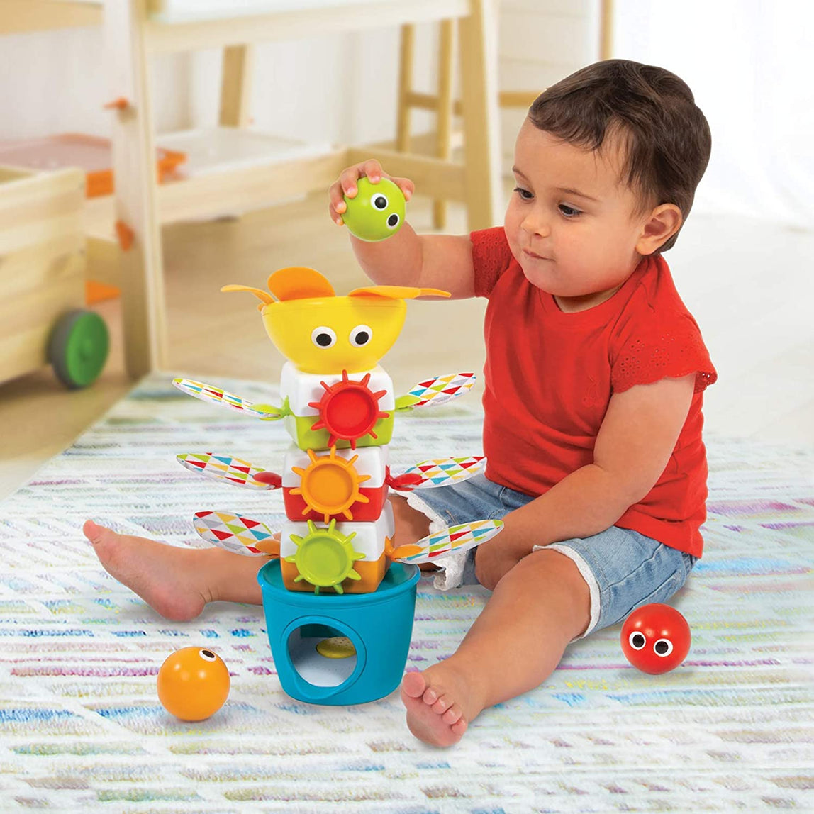 Yookidoo Tumble Ball Stacker - MamaApp