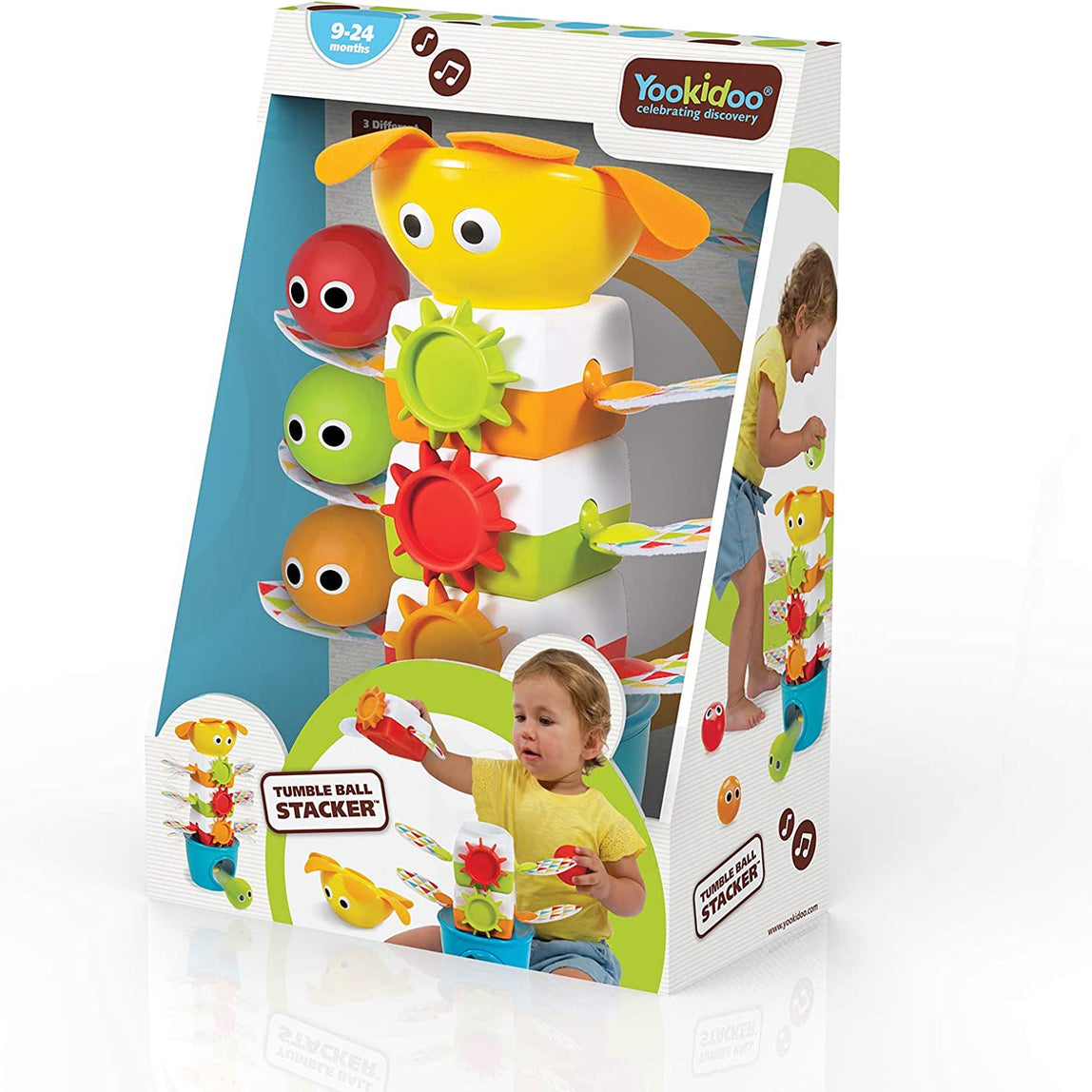 Yookidoo Tumble Ball Stacker - MamaApp
