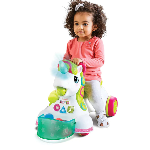 Infantino 3in1 Sit, Walk & Ride Unicorn