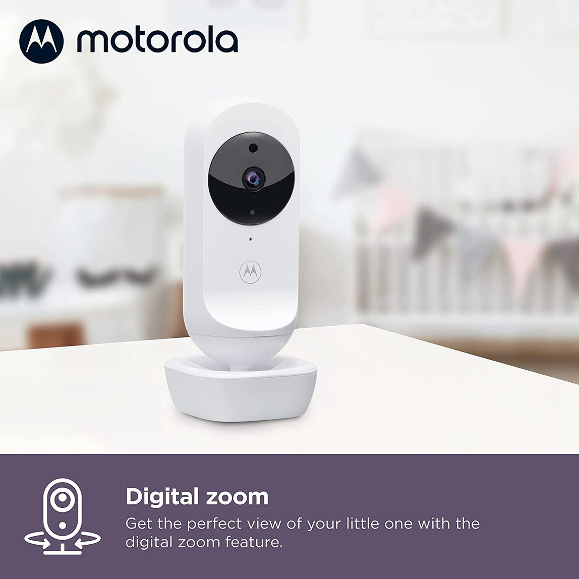 Motorola 4.3" Wi-fi Video Baby Monitor VM44 Connect - MamaApp
