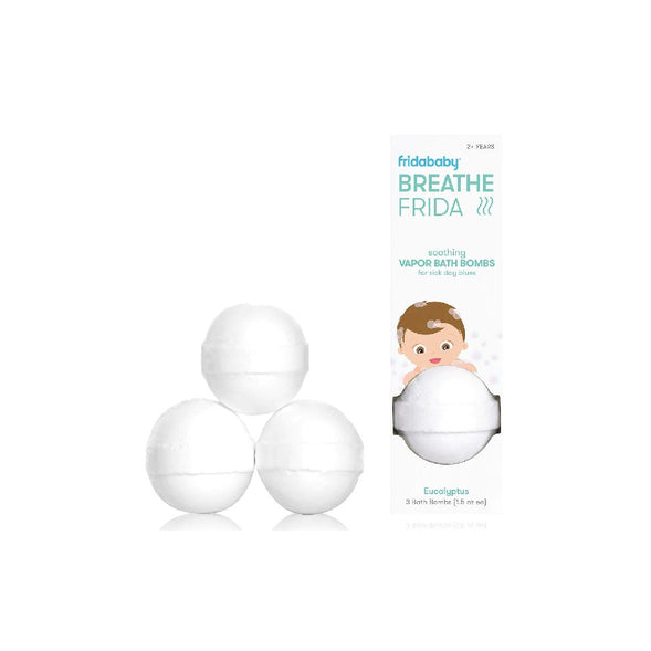 FridaBaby Breathefrida Soothing Vapor Bath Bombs Soap