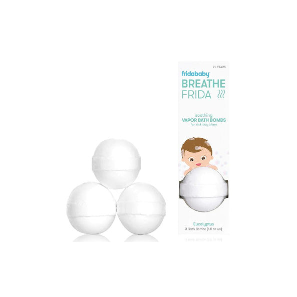 FridaBaby Breathefrida Soothing Vapor Bath Bombs Soap